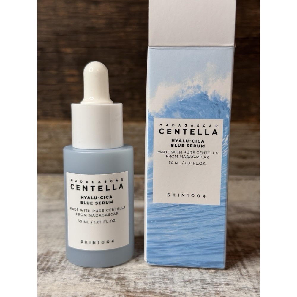 Skin1004 Madagascar Centella Hyalu-Cica Blue Serum 30mL 1 fl oz. | MSRP = $28